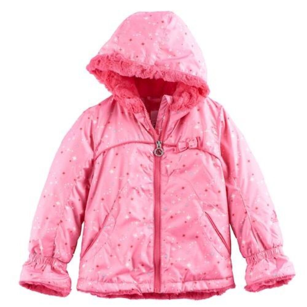 NWT Baby Girl ZeroXposur Mablee Midweight  Jacket Pink SIZE 24M 2T